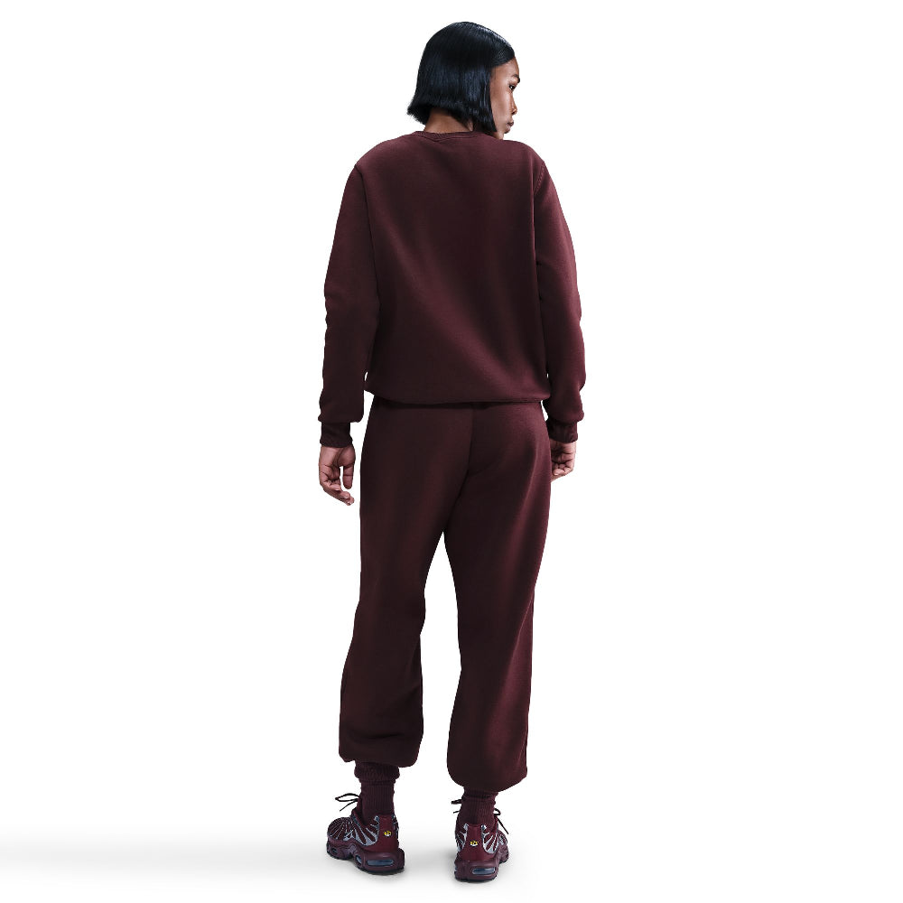 NIKE Sportswear Phoenix Fleece High-Waisted Oversized Sweatpants Red FZ5996-653
