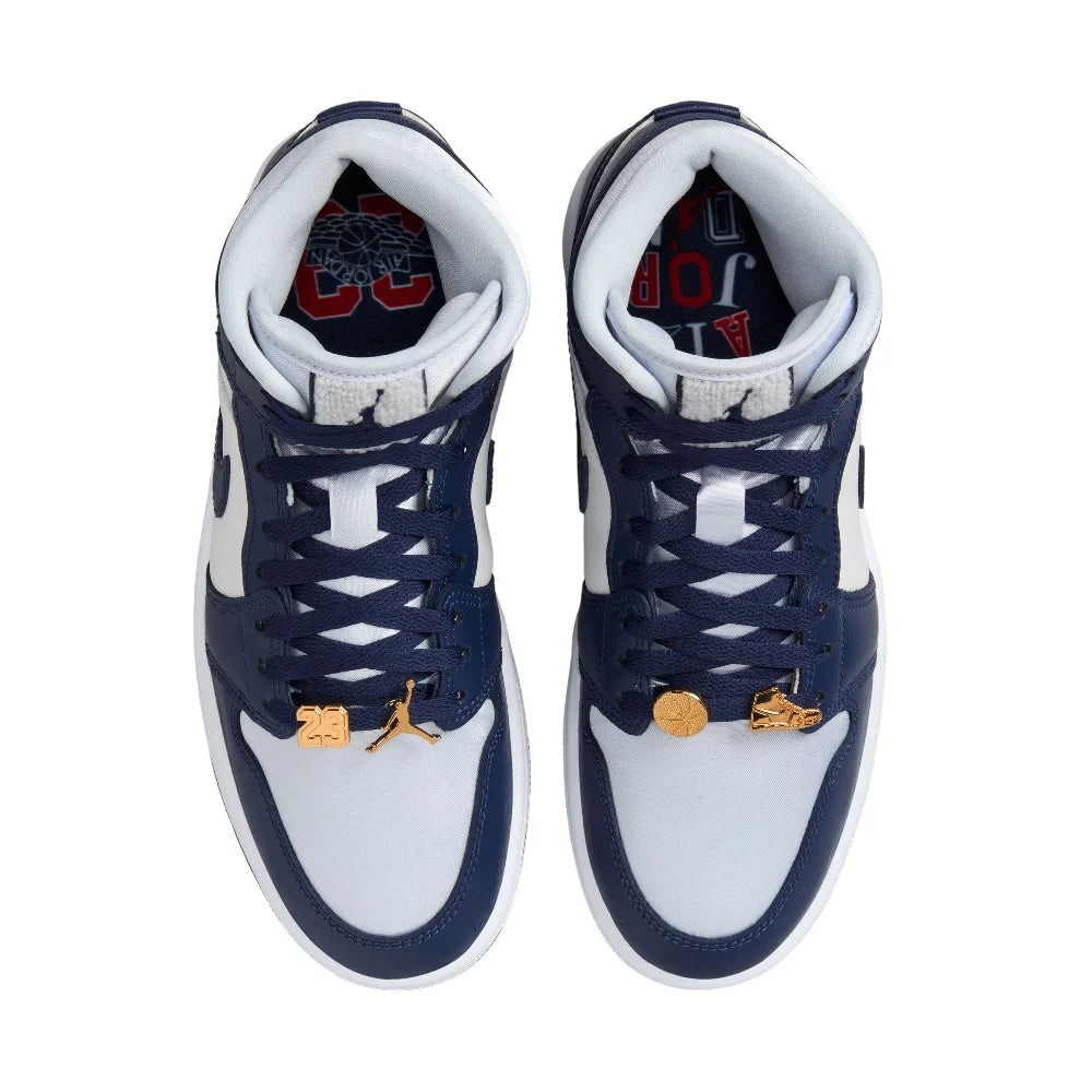 JORDAN Air Jordan 1 Mid SE Sneakers Blue Grey FZ8777-044