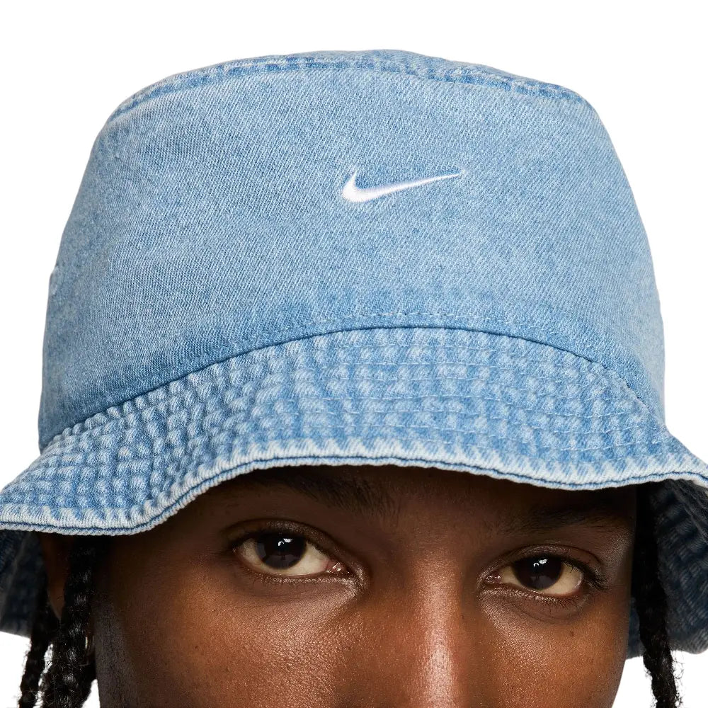 NIKE Apex Denim Bucket Hat Blue HF0384-429