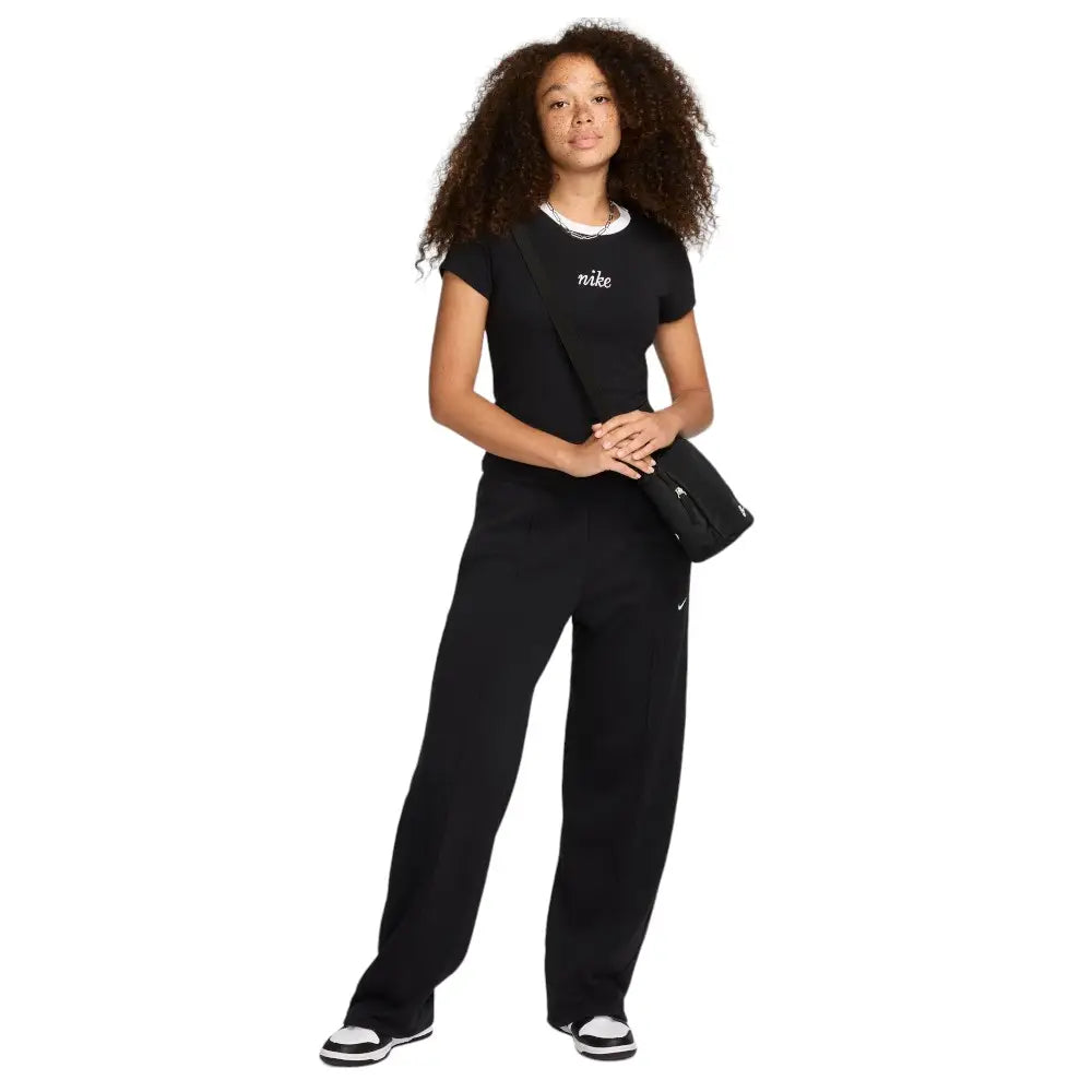 NIKE Sportswear Chill Knit Slim Mid Cropped T-Shirt HF8819-010