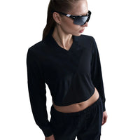 NIKE Sportswear Street Long Sleeve Crop Tshirt HF9507-010