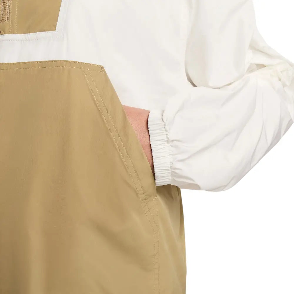 NIKE Club Marina Anorak Jacket Beige HJ1957-133
