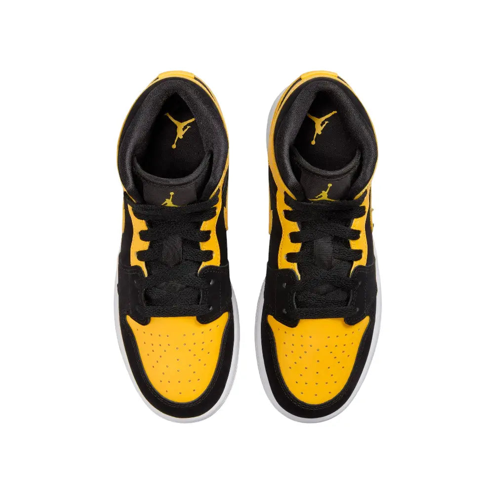 JORDAN Air Jordan 1 Mid SE Yellow Black (GS) HJ5940-071