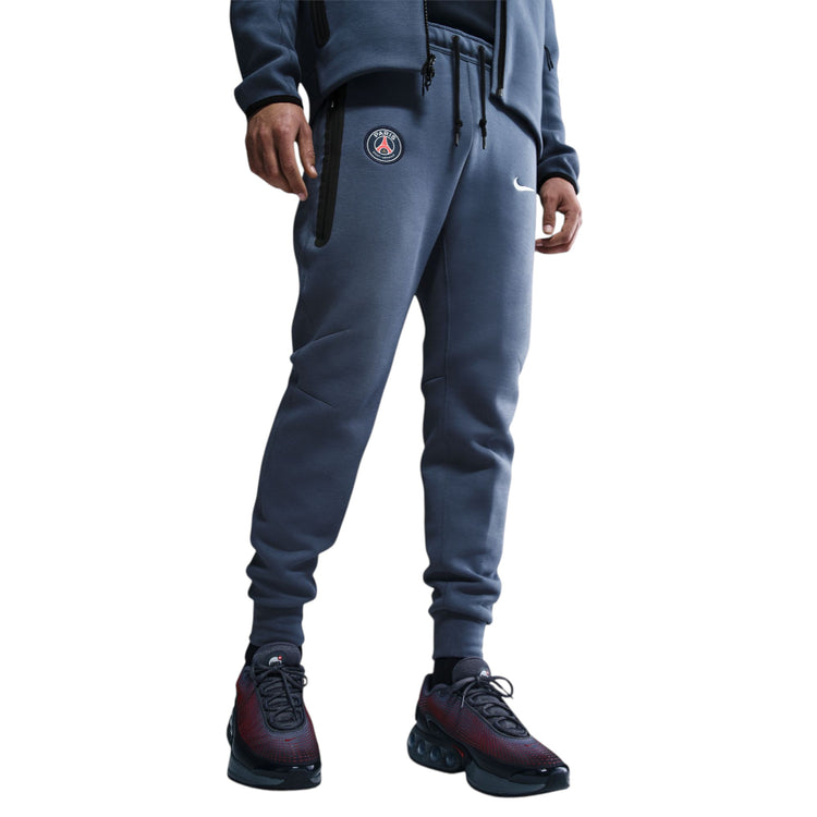 NIKE Paris Saint-Germain Tech Nike Soccer Fleece Pant Blue HJ6450-491