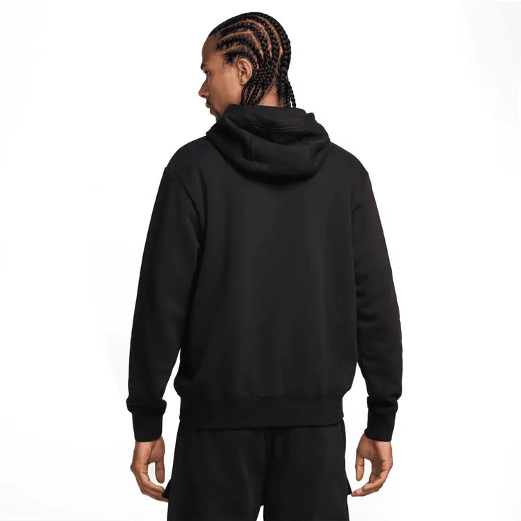 NIKE M NSW SW AIR PO HOODY FLC BB Midnight Navy / Light Khaki / Gym Red Sweats & Hoodies HM0175-010