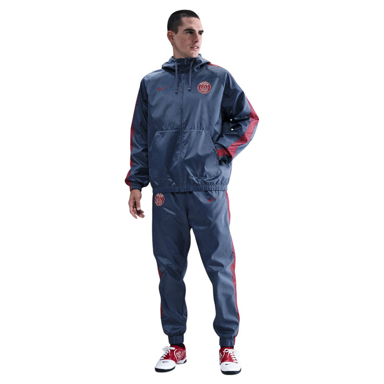 NIKE Paris Saint-Germain Soccer Hooded Woven Tracksuit Blue HM2979-491