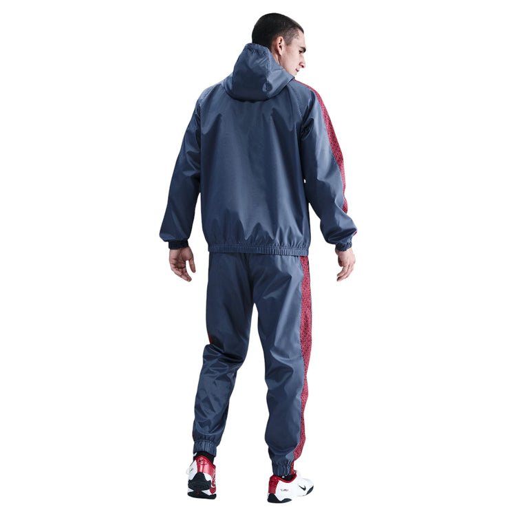 NIKE Paris Saint-Germain Soccer Hooded Woven Tracksuit Blue HM2979-491