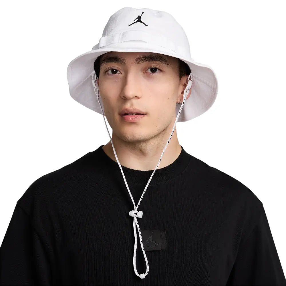 JORDAN Jumpman Apex Bucket Hat White HM5753-100