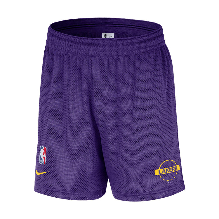NIKE Los Angeles Lakers NBA Mesh Shorts Purple HM7345-504