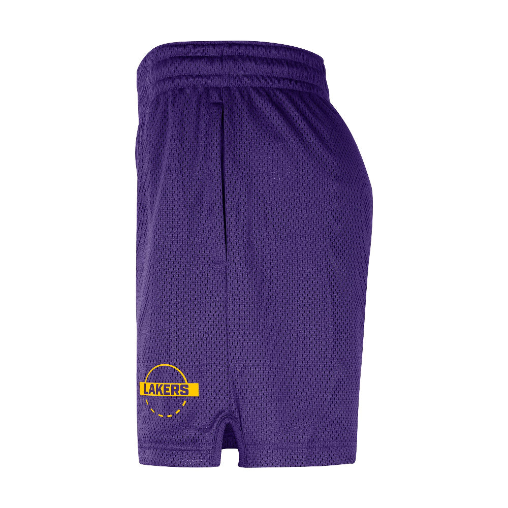 NIKE Los Angeles Lakers NBA Mesh Shorts Purple HM7345-504
