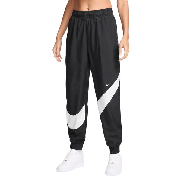 Sportswear Classic Woven Mid-Raise Logo Pant Black - Urban Jungle