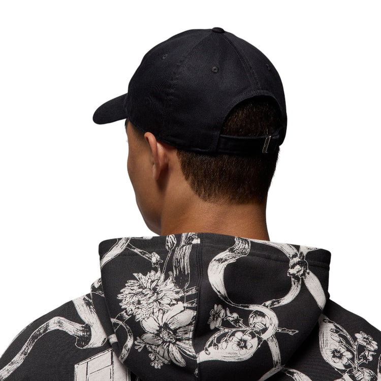 JORDAN Club Unstructured Curved-Bill Hat Black HQ1963-011