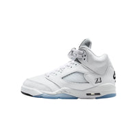 JORDAN Air Jordan 5 Retro OG White Metallic Sneakers GS HQ7980-103