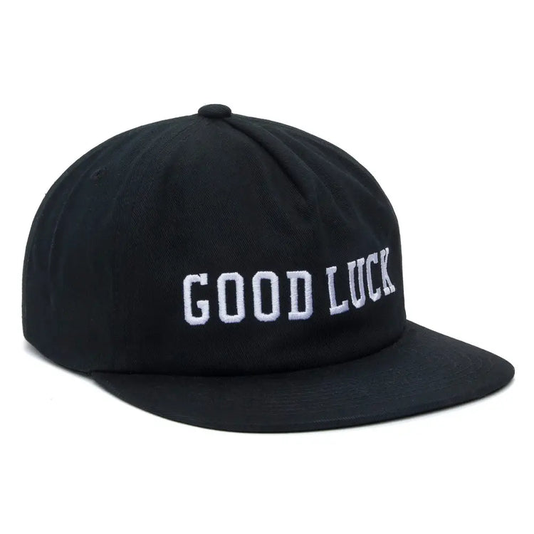 HUF Goodluck Snapback Cap Black HT00606-BLACK