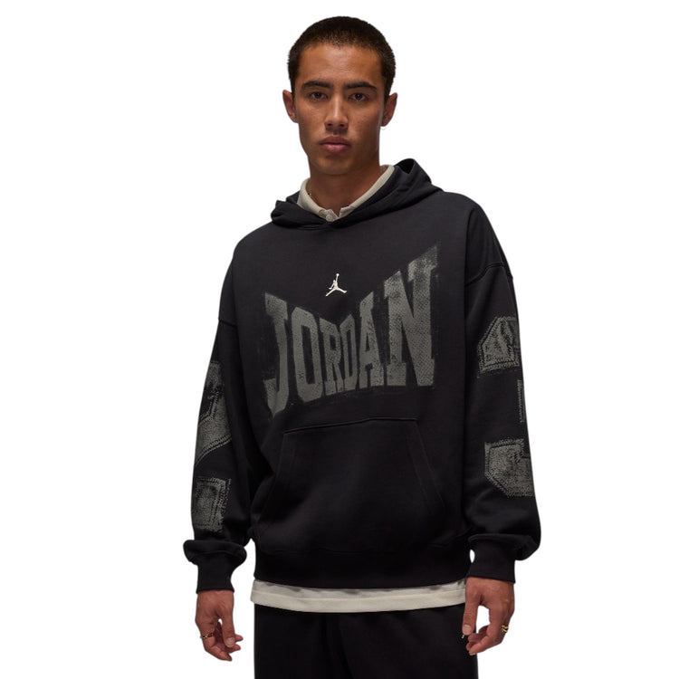 JORDAN Brooklyn Collegiate Pullover Hoodie Black HV0093-010