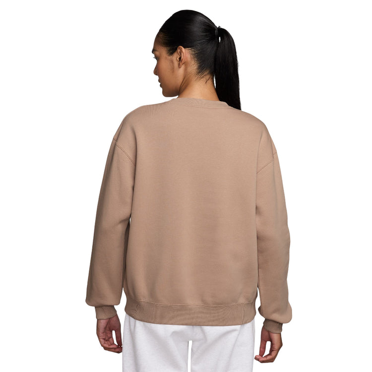 JORDAN Brooklyn Fleece Graphic Crewneck Sweatshirt Brown HV0472-200