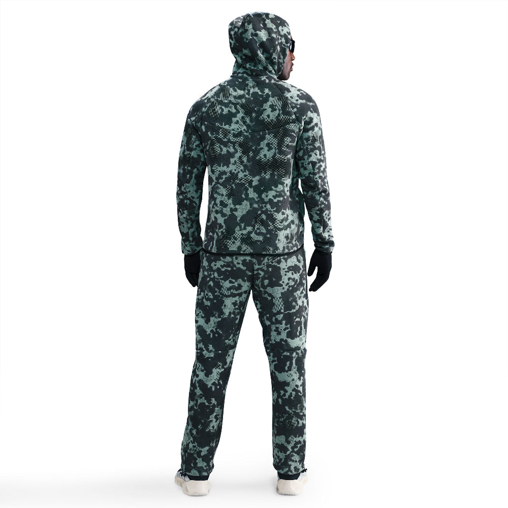 NIKE Tech Full-Zip Fleece Camo Windrunner Jacket Grey HV0955-017