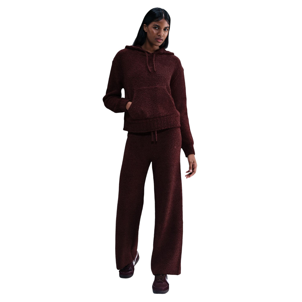 NIKE Sportswear Phoenix Cozy Bouclé Slim Knit Pants Red HV2766-619