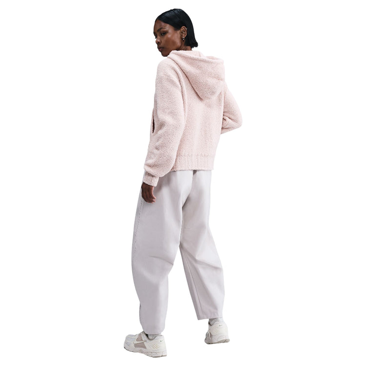 NIKE Sportswear Phoenix Cozy Bouclé Loose Knit Hoodie Red HV2768-667