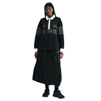 NIKE Sportswear Long-Sleeve Graphic Polo Top Black HV4033-010