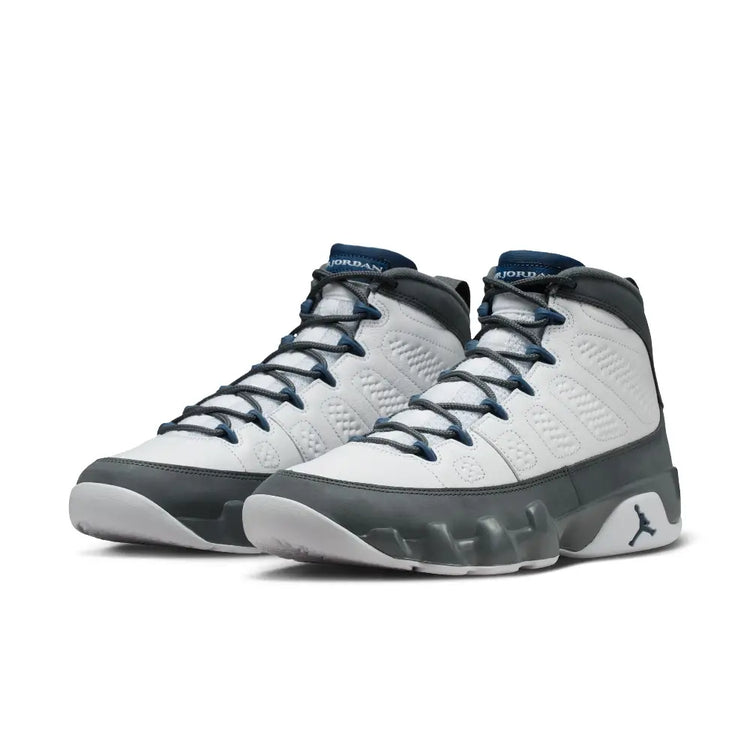 JORDAN Air Jordan 9 Retro "Flint Grey and French Blue" Sneakers White HV4794-100