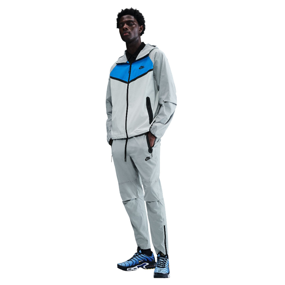 Tech Woven Full-Zip Windrunner Jacket Grey - Urban Jungle