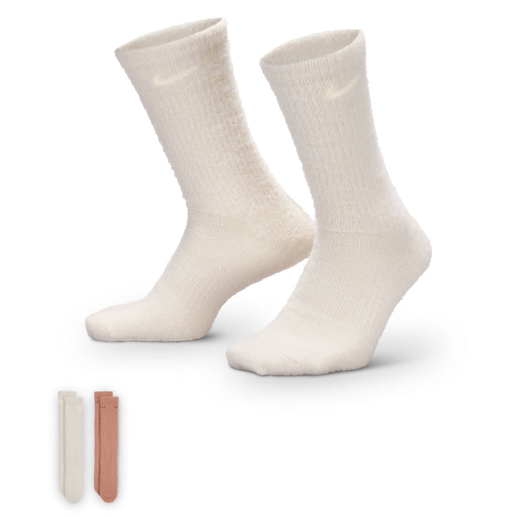 NIKE Everyday Cushioned Cozy Crew Socks (2 Pairs) Multi HV6940-902