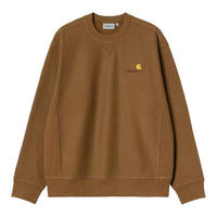 CARHARTT American Script Sweat Brown I025475.HZXX.03