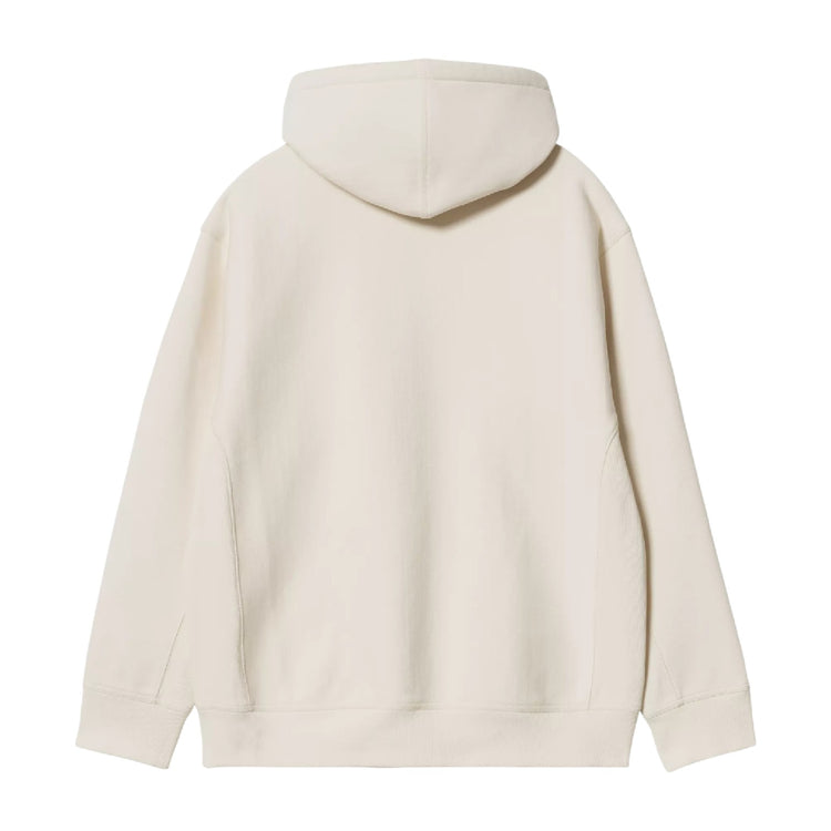 CARHARTT Hooded American Script Sweat Beige I028279.05XX.03