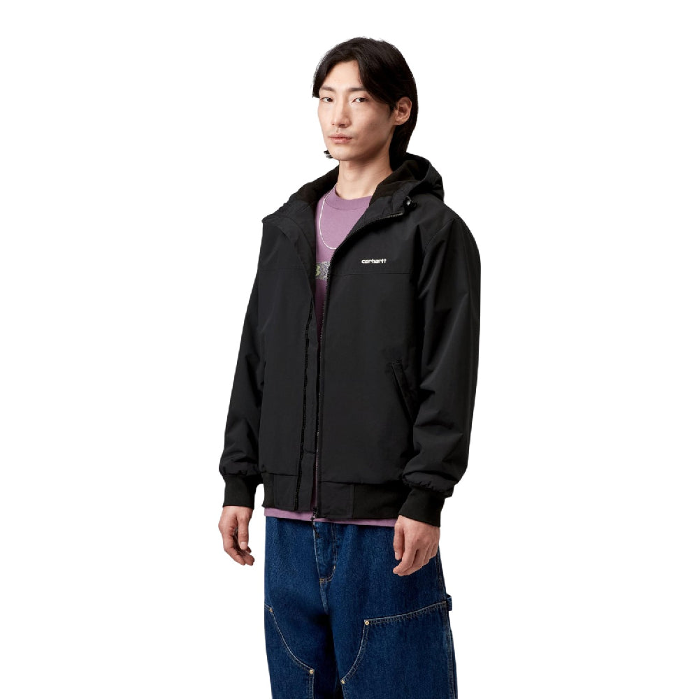 CARHARTT Hooded Sail Jacket Black I028436.0D2XX.03
