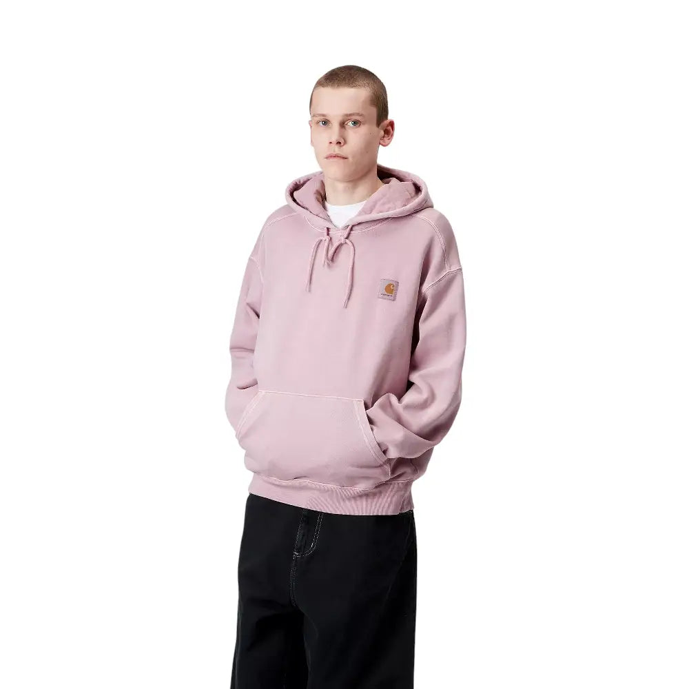 CARHARTT Hooded Nelson Sweat Grey I029963-2P8G