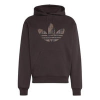 ADIDAS Mono Hooded Sweat Brown IA4542