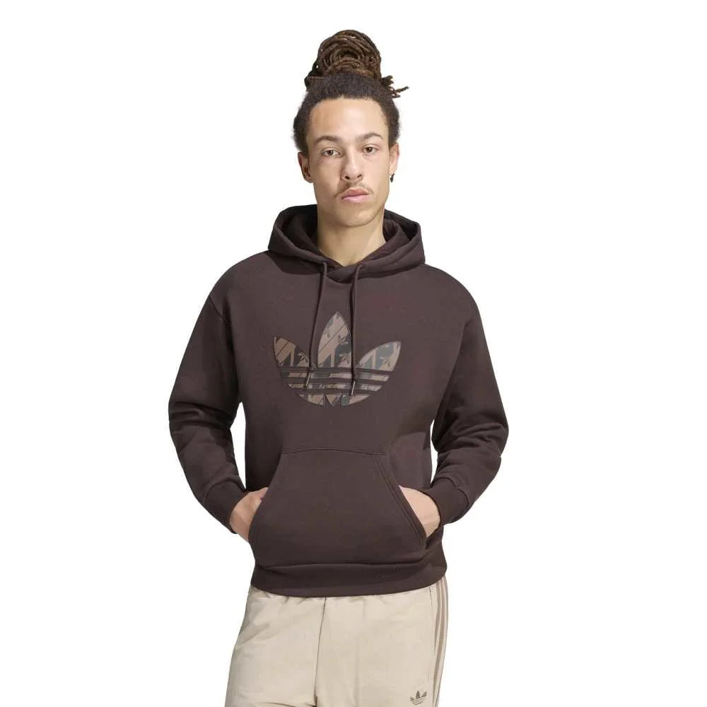 ADIDAS Mono Hooded Sweat Brown IA4542