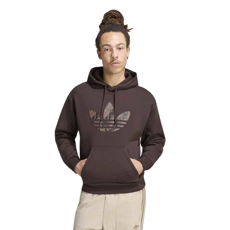 ADIDAS Mono Hooded Sweat Brown IA4542