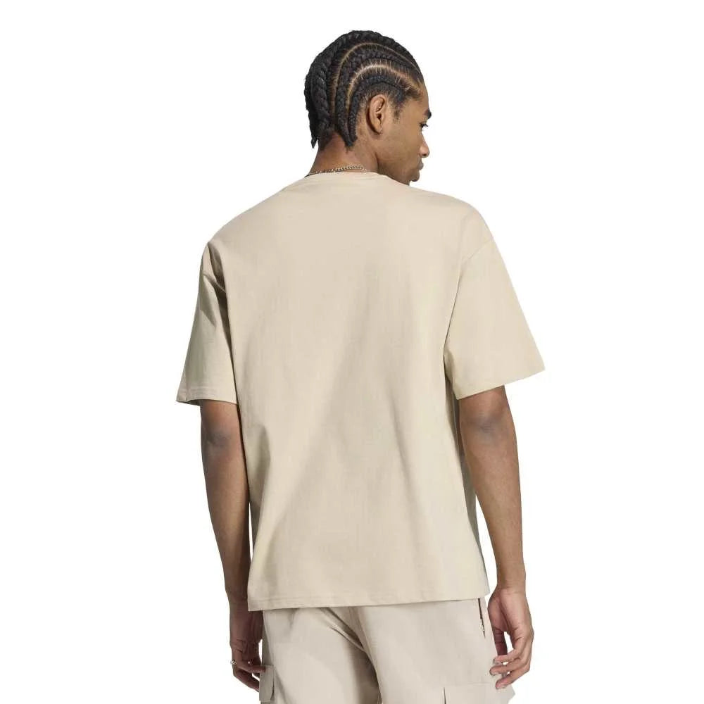 ADIDAS Trefoil Essentials Loose T-Shirt Beige IA7548