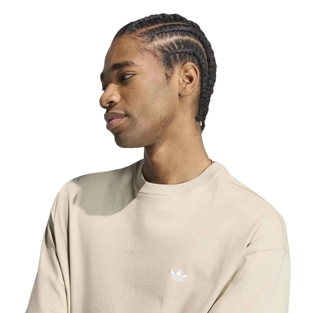 ADIDAS Trefoil Essentials Loose T-Shirt Beige IA7548