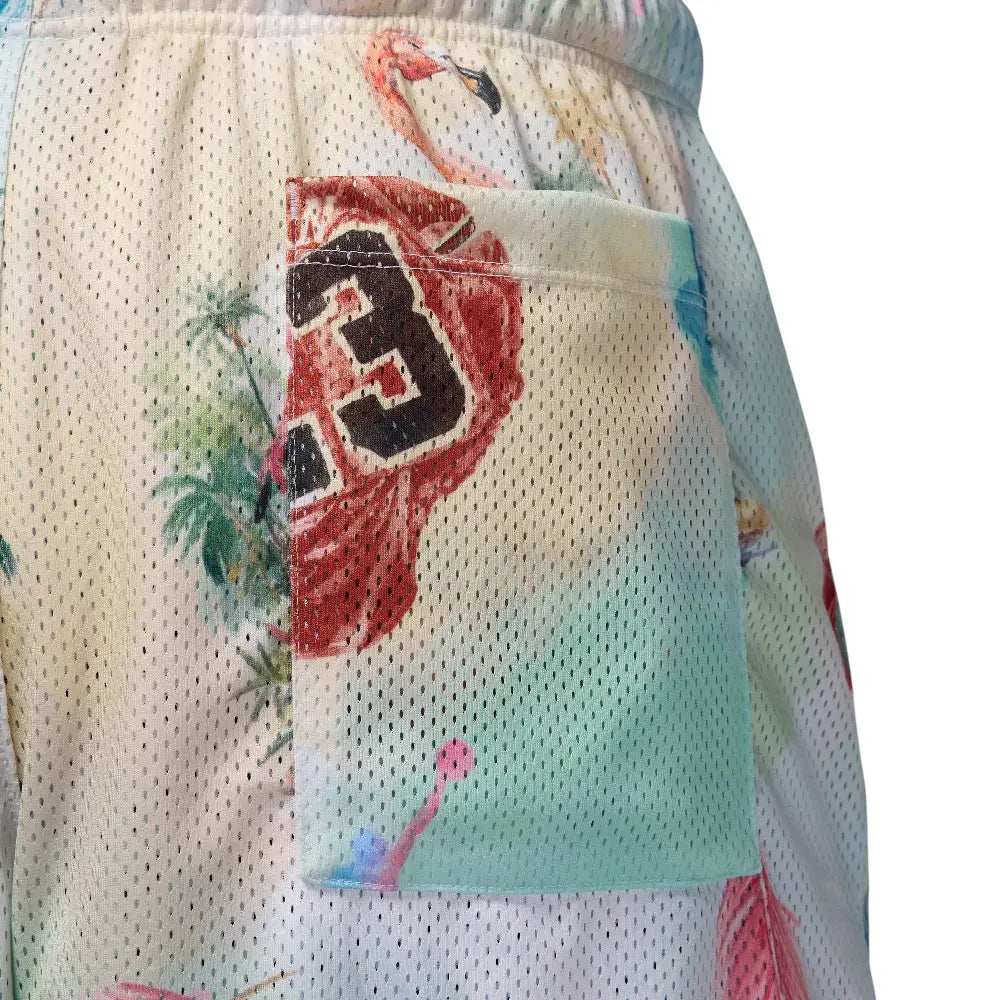 JORDAN Essentials Printed Mesh Shorts Glacier Blue IB3012-133