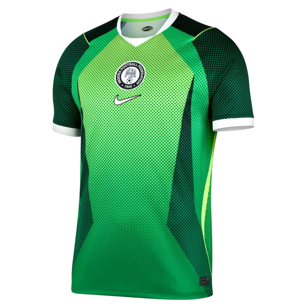 NIKE Nigeria 2026 Stadium Home Dri-FIT Soccer Short-Sleeve Jersey Green IB5308-302