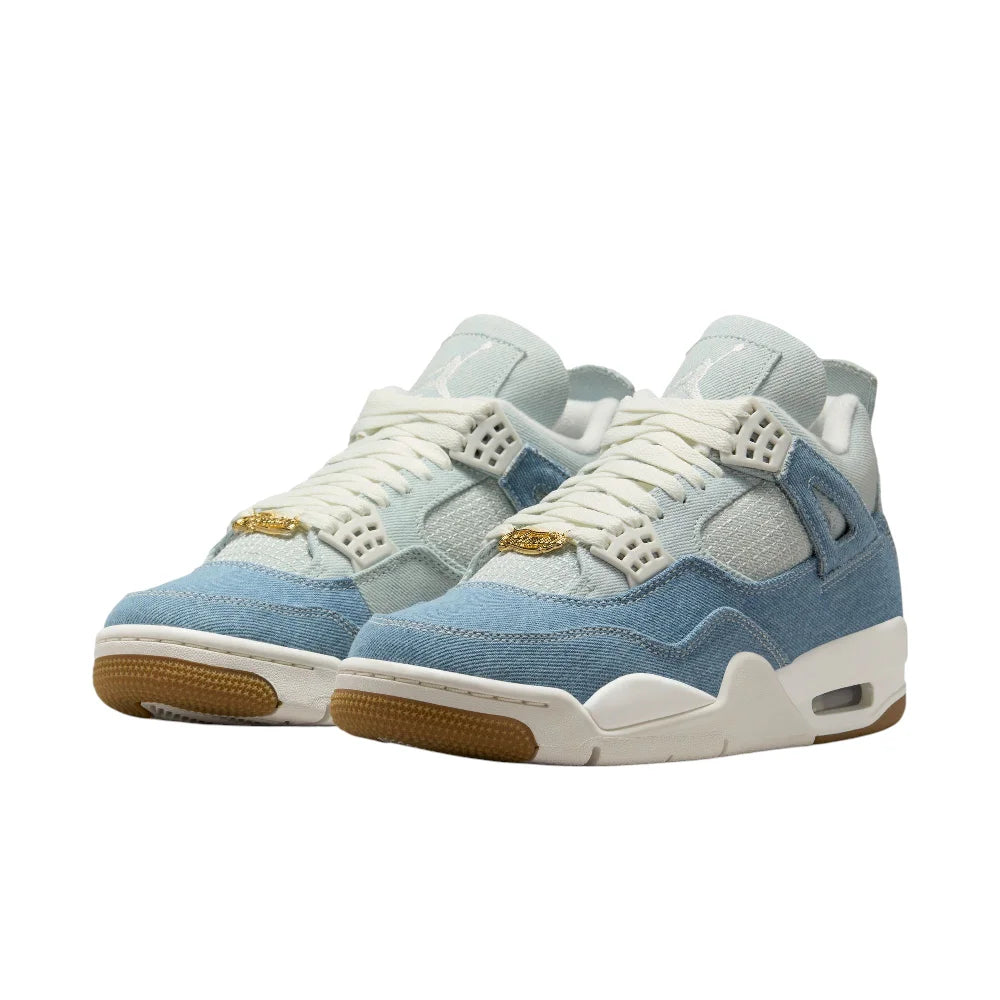 JORDAN Air Jordan 4 Retro Tex Denim Worn Blue Sneakers IB6716-100