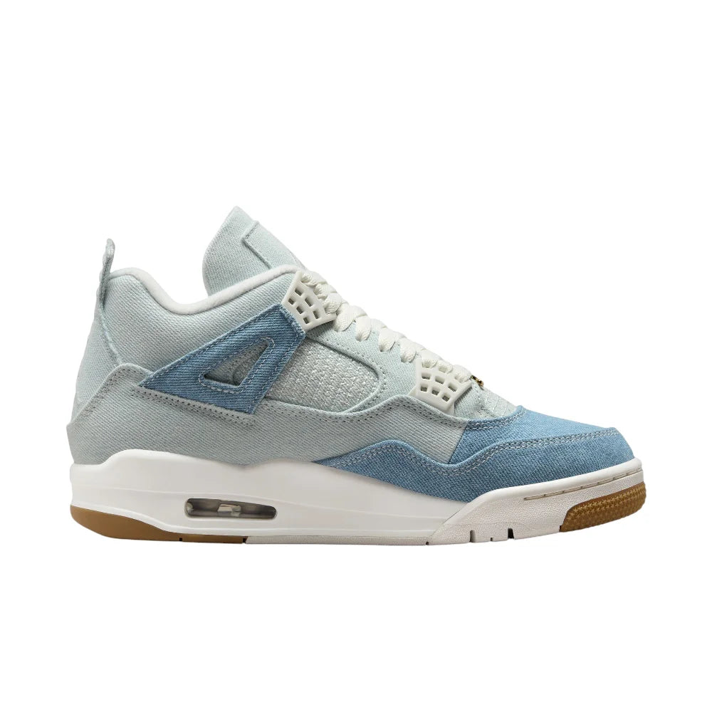 JORDAN Air Jordan 4 Retro Tex Denim Worn Blue Sneakers IB6716-100