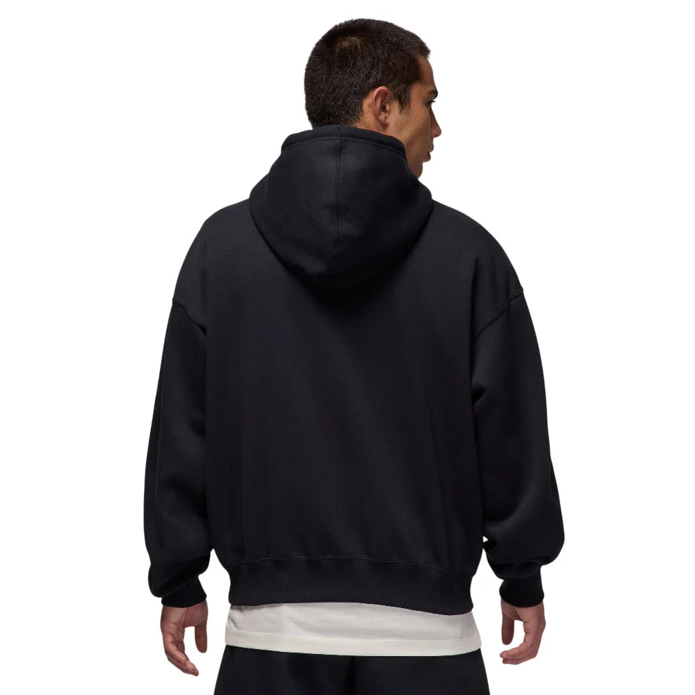 JORDAN Brooklyn Fleece Oversized Full-Zip Hoodie Black IB7231-010