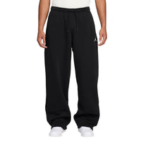 JORDAN Brooklyn Fleece Oversized Open-Hem Pants Black IB7238-010