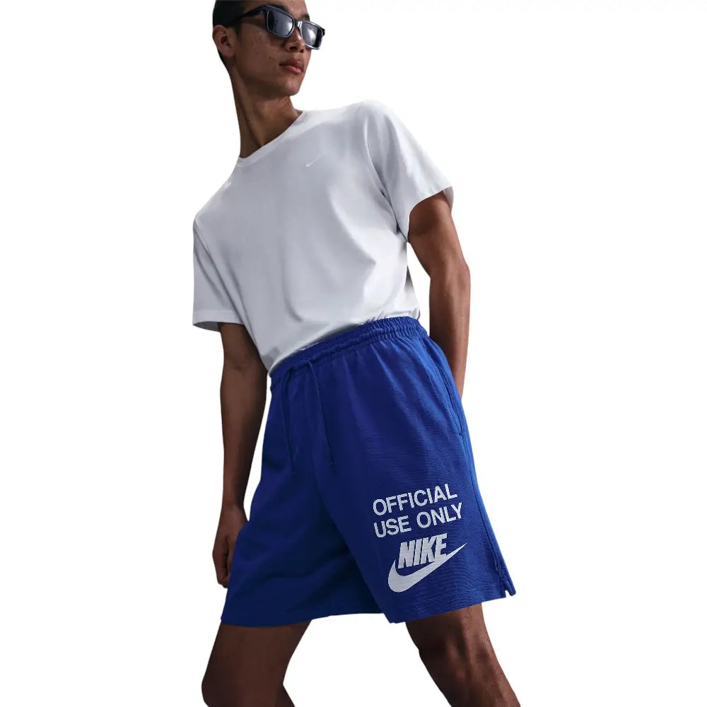 NIKE Club Knit Short Blue IB8413-480