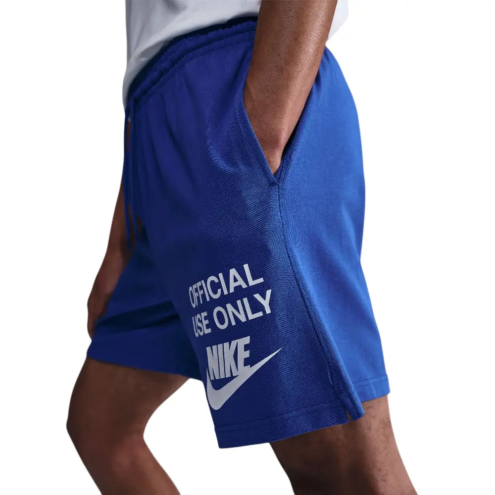 NIKE Club Knit Short Blue IB8413-480