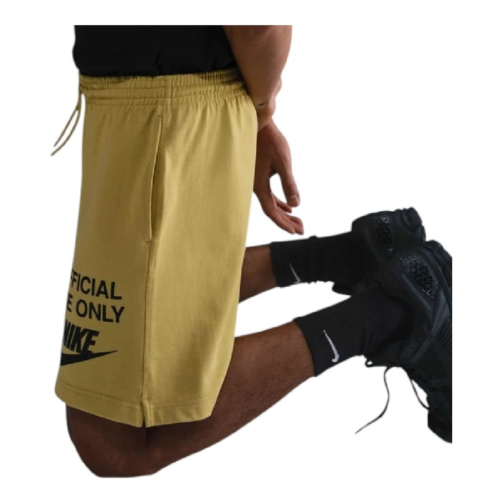 NIKE Club Shorts Saturn Gold/Black IB8413-700