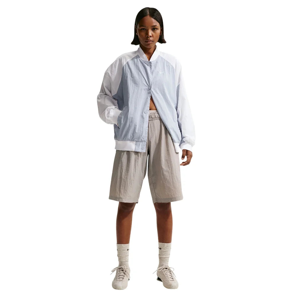 NIKE Sportswear Oversized Varsity Jacket Grey IF0332-043