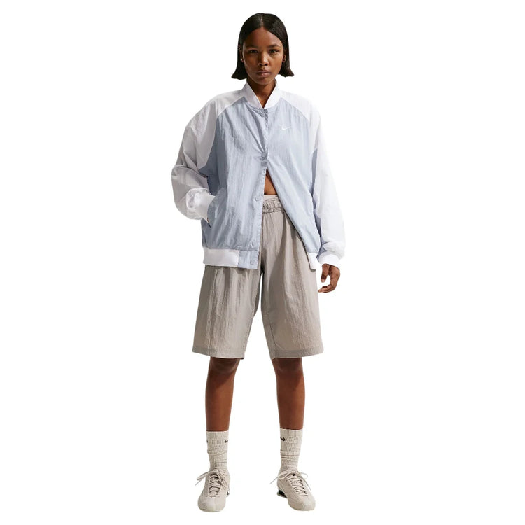 NIKE Sportswear Oversized Varsity Jacket Grey IF0332-043