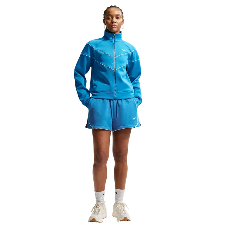 NIKE Sportswear Loose Mid-Rise 3" Fleece Shorts Blue IF0526-435