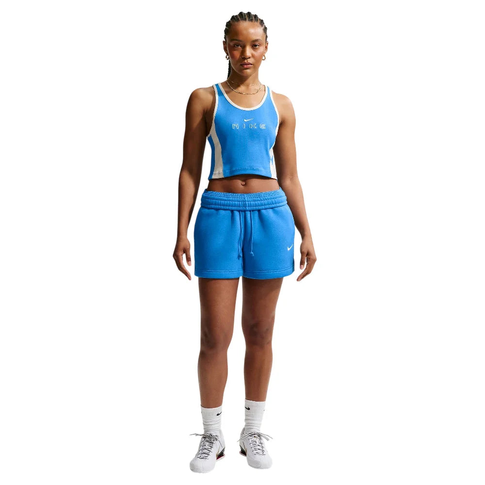 NIKE Sportswear Tight Graphic Tank Top Blue IF0552-435