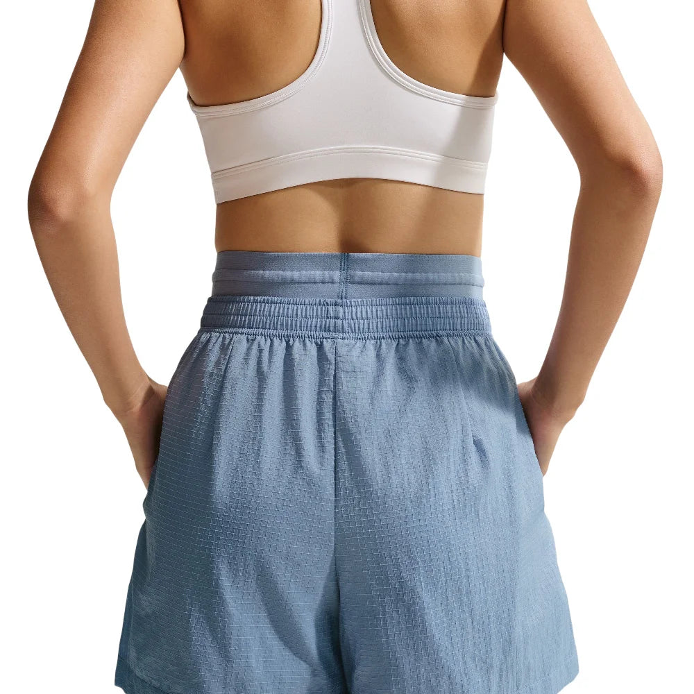 NIKE Sportswear Loose High-Waisted Lightweight Ripstop Shorts Blue IF0563-486
